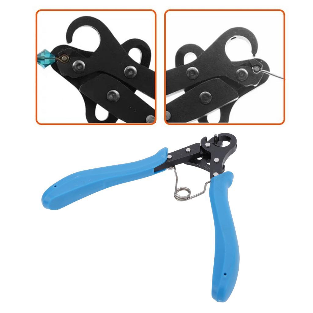 Deo One Step Looper 2.25 มม.Hoop Winding คีมสําหรับ 18-26 Craft Wire เครื่องประดับหัตถกรรมทํา Blue H