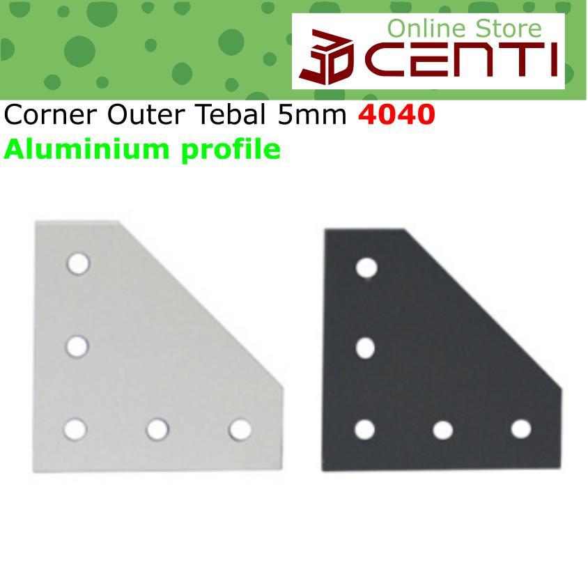 Outer Corner 90 องศา joint Profile Aluminium Profile 4040 12 cm x 12 cm