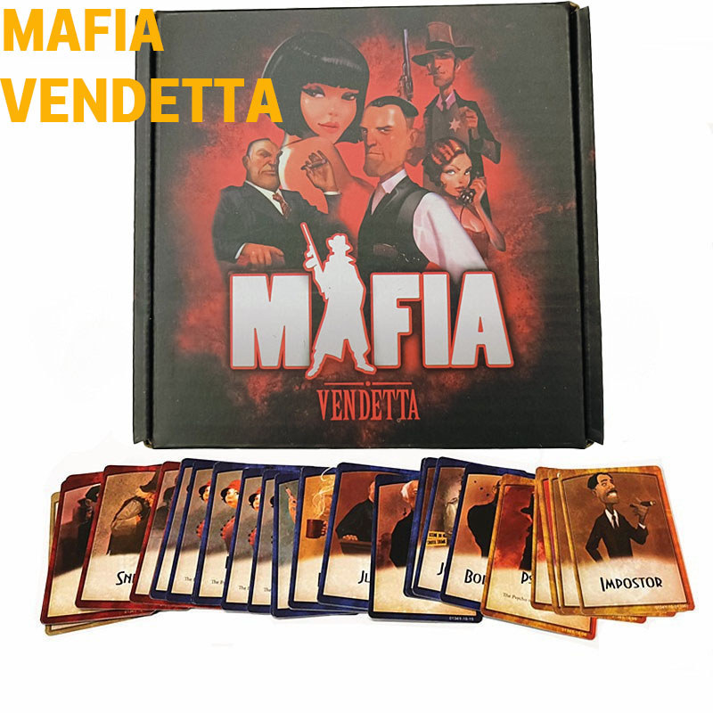CODเกมกระดาน MAFIA ฝึกสมอง ภาษาอังกฤษ เกมฆ่าแบบโกสต์ เกมกระดานมนุษย์หมาป่าคลาสสิก