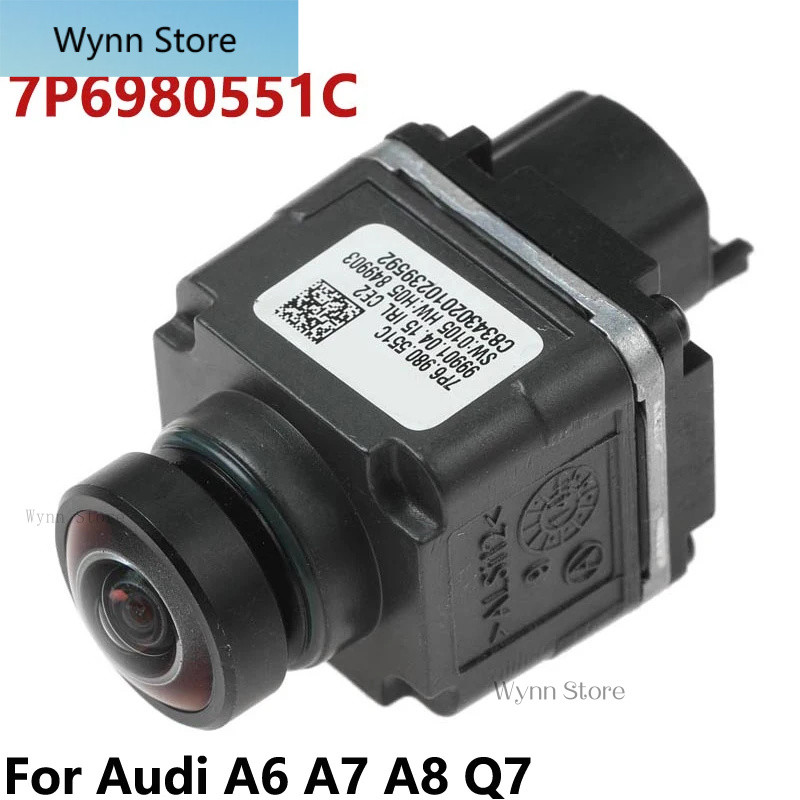 7P6980551C ใหม่ดูด้านหลังที่จอดรถกล้องด้านหลังสําหรับ Audi A6 C7 Q7 A8 A7 Touareg 2011-2018 7P698055