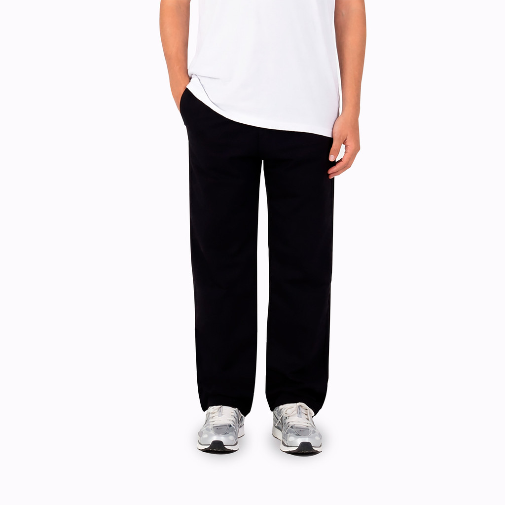 Welldone Long Chino Pants Slim Straight - Arion Black