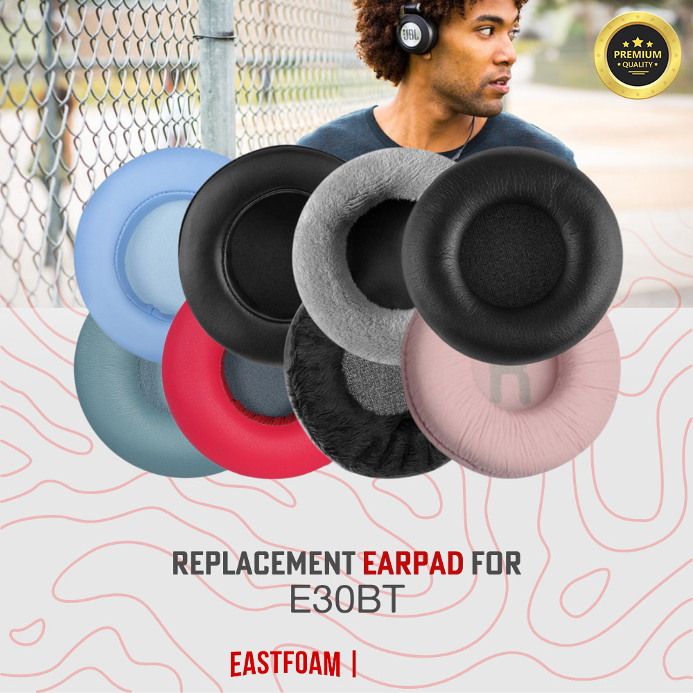 Earpad แผ่นรองหูฟังแผ่นรองหูฟัง S300 S300i E400 S400 S400BT E40 E40BT แผ่นโฟม