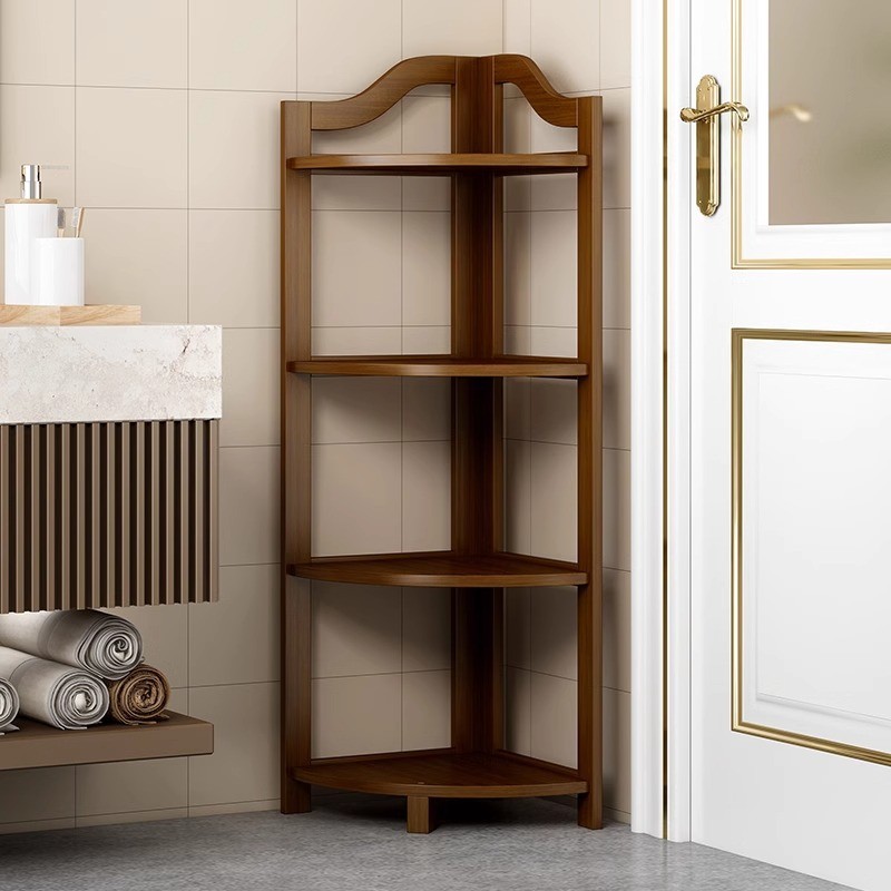 Corner cabinet, wall corner cabinet, home shelf, storage rack, living room floor-standing storage ca