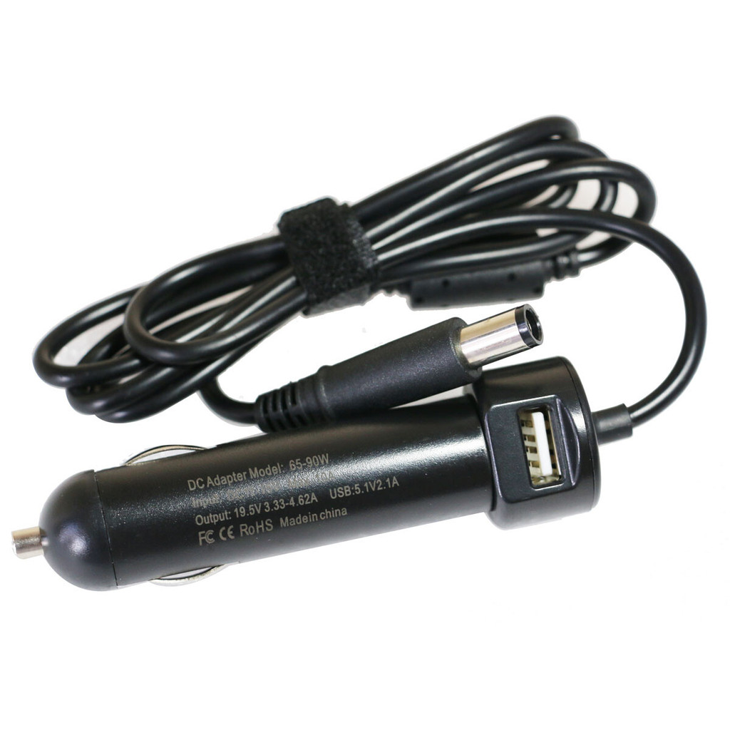 19.5V4.62A 90W DC รถ AC Charger Adapter สําหรับ DELL Alienware M11x R2 M11x R3