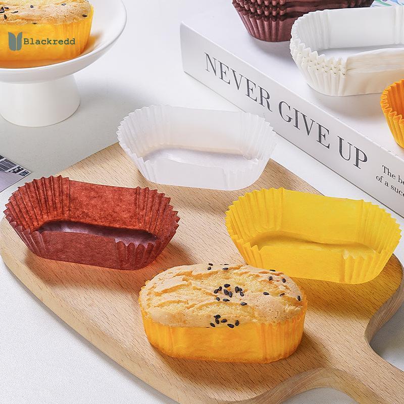 BRED 1000 ชิ้นทิ้ง Cupcake Muffin Liner กระดาษก้อนถาดเบเกอรี่ Greaseproof สําหรับเด็ก Party และ Picnic ใช้.
