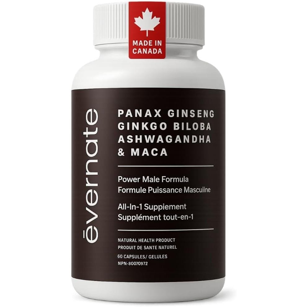 ALLIN Maca 3000 mg และ Ginkgo Biloba 6000 mg Panax Ginseng 800mg Tribulus 1000mg Tongkat Ali LArgini