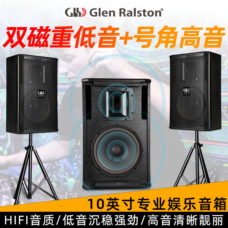 ลำโพงสองทาง HiFi ขนาด 10 นิ้ว