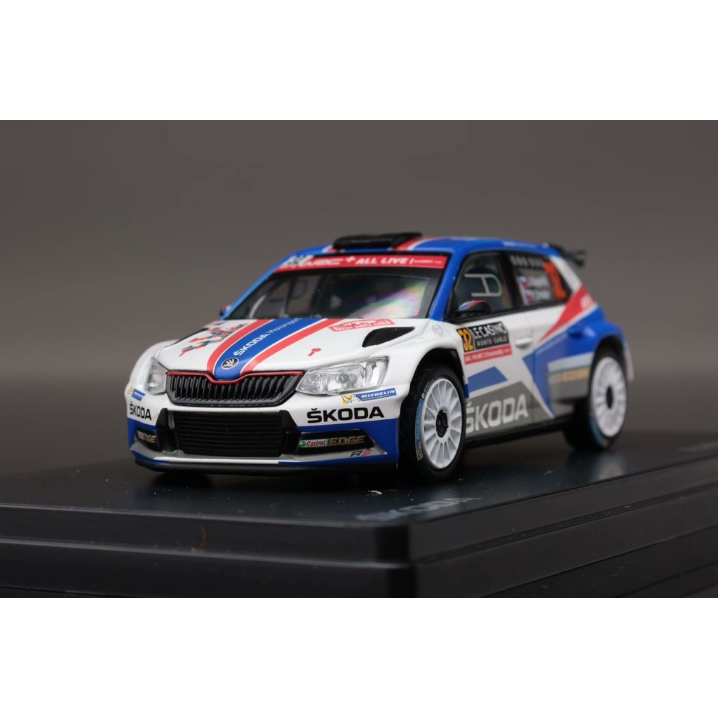 [สต๊อกพร้อม 1] Agree 1/43 Skoda Jingrui R5 Skoda Fabia R5 WRC Original Package Original Box Visual T