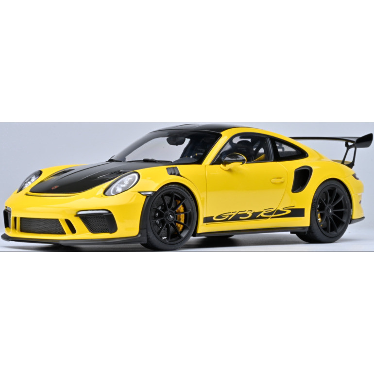 AUTOART 1/18 Porsche 911 (991.2) GT3 RS Black Cover Car Model