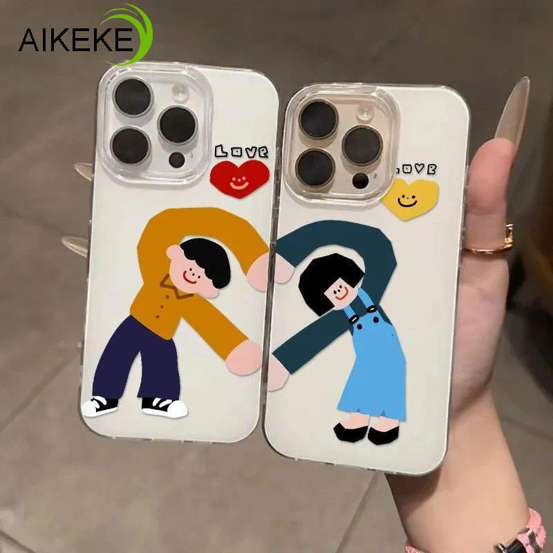 คู่ที่เรียบง่ายเด็กสาวเคสโทรศัพท์สําหรับOPPO A6 A5 2025 A3 energy A2 A1 Pro GT A6i A5x A5i A3x A2x A