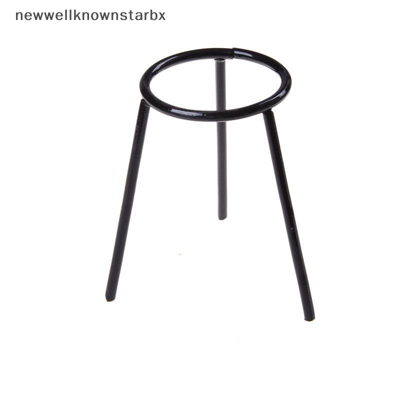 NEWSD Lab Bunsen Burner/ขาตั้งรองรับเหล็กหล่อ/โคมไฟแอลกอฮอล์ขาตั้งกล้อง 13 ซม.ความสูง DDC