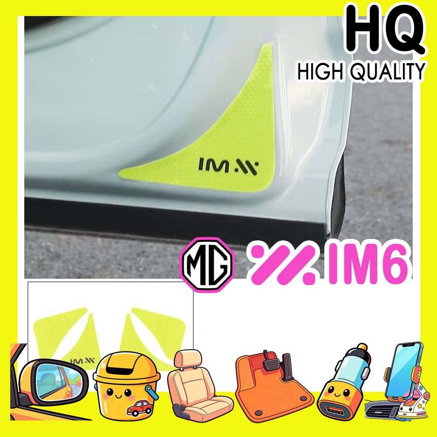 [READY]MG IM6 Luminous warning sticker Body kit mg im6 Car decoration accessories R4AQ