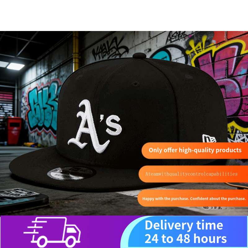 New Era Oakland Athletics Baseball Cap - High-Quality, Universal Fit, Plus Sizes Available