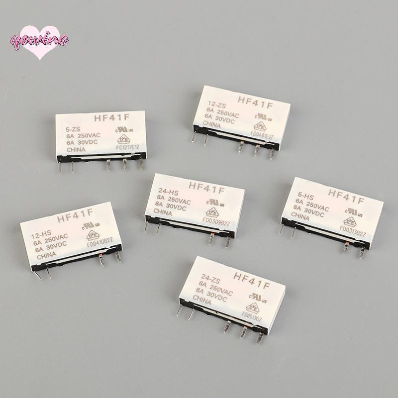 [qowine] HF41F-24-ZS HF41F-12-ZS HF41F-5-ZS HF41F-5-HS HF41F-12-HS HF41F-24-HS รีเลย์อุตสาหกรรม Subm