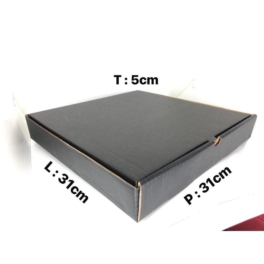 1 ชิ้น DIE CUT การ์ดสีดํา 31X31X5 CM MJ