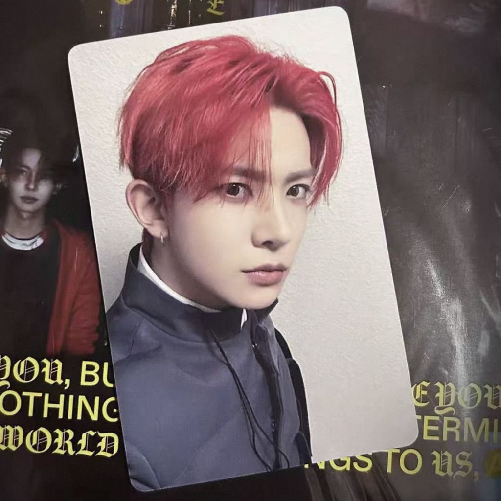 การ์ดรูปถ่ายของแท้ Enhypen mini6 yzy3.0 การ์ดนําโชค Li Xicheng