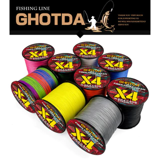 สายตกปลา 4 หุน 300 เมตร ทนทาน แข็งแรง 10 สี สำหรับว่าวและการตกปลา