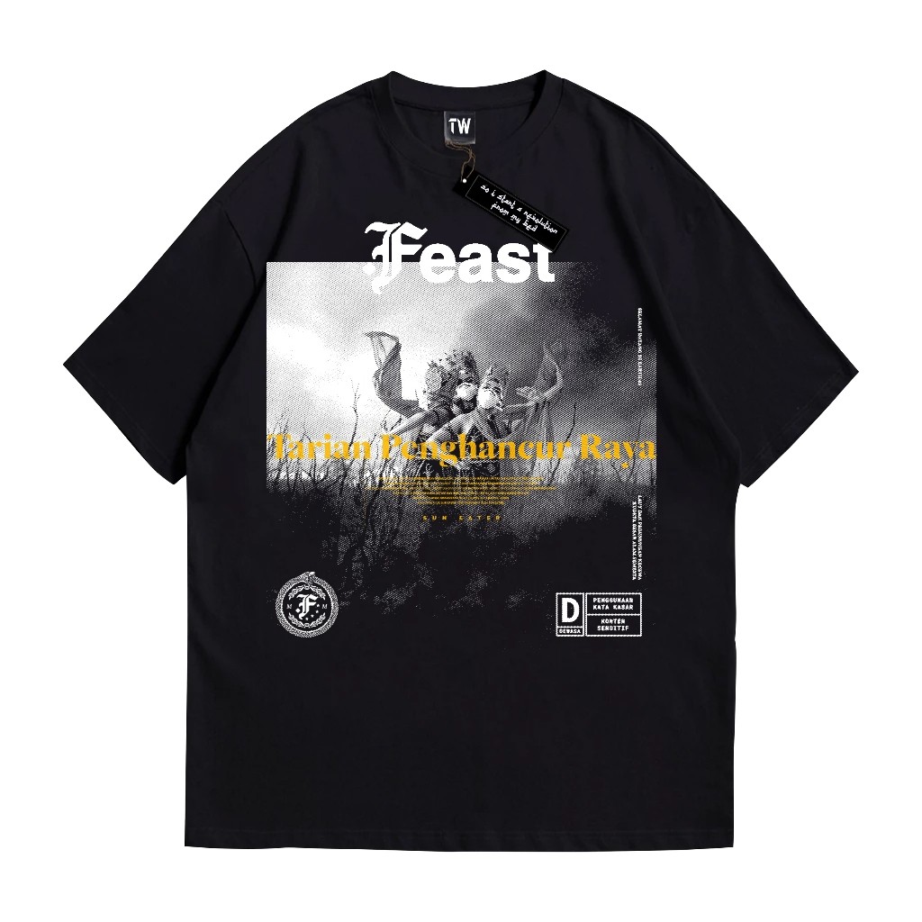 เสื้อยืด Feast Dance - อาคารอัลบั้มเพลง Feast และทําลาย