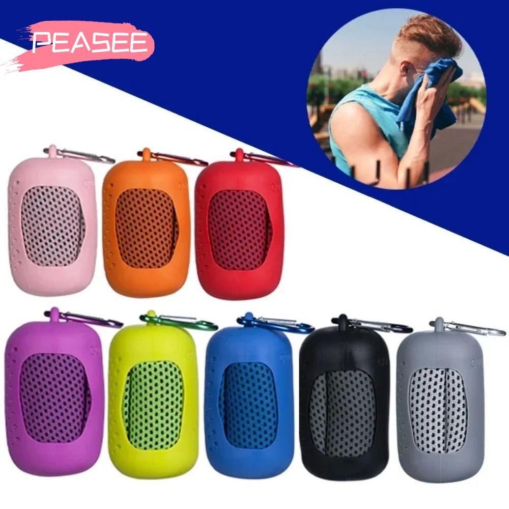 [เพย์ซี] ฟิตเนสผ้าขนหนูเย็นแห้งเร็วกีฬาฤดูร้อนระบายความร้อนน้ําแข็งผ้าขนหนู