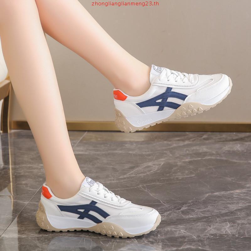 CHERRYMU รุ่นFQ192 รองเท้าผ้าใบนิ่มใส่สบาย [แนะนำบวกเพิ่มจากปกติ 1 เบอร์นะคะ]