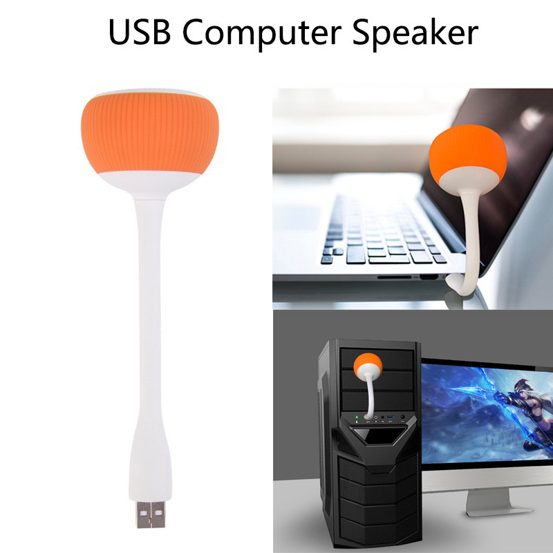 Mini USB Computer Speaker HIFI Subwoofer Audio Speaker USB Power Powered Music Amplifier Loudspeaker