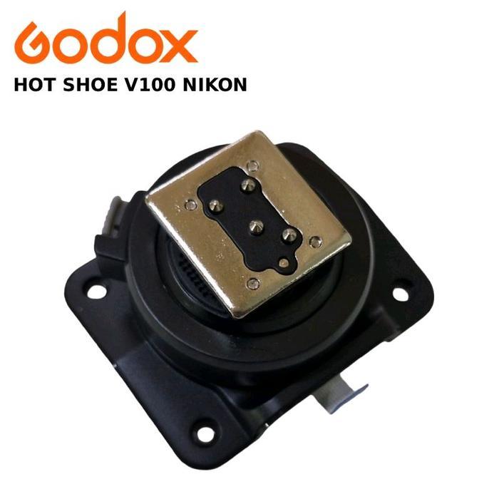 Godox Hot Shoe สําหรับ Godox V100 N สําหรับ NIKON Flash Hotshoe