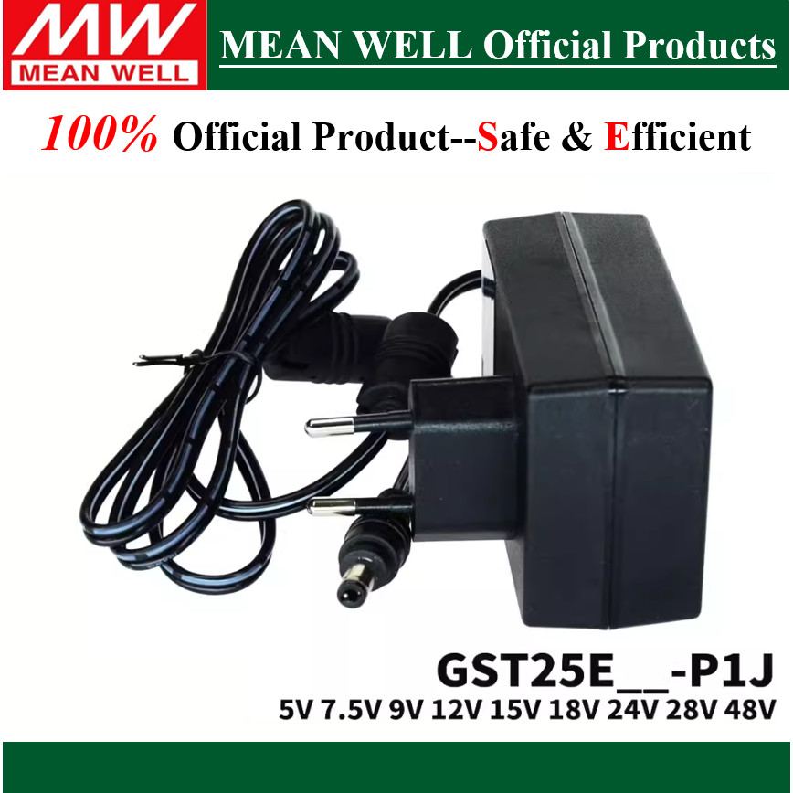 Original Mean Well GST25E05-P1J GST25E07-P1J GST25E09-P1J GST25E12-P1J GST25E18-P1J25E18-J2P2E25E25E