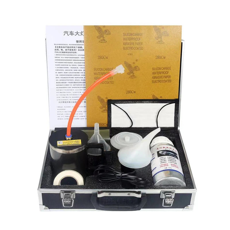 New Headlight Restoration Kit Car Headlight Polish Vehicle Chemical Anti-Scratch Hydrophobic Refurbi