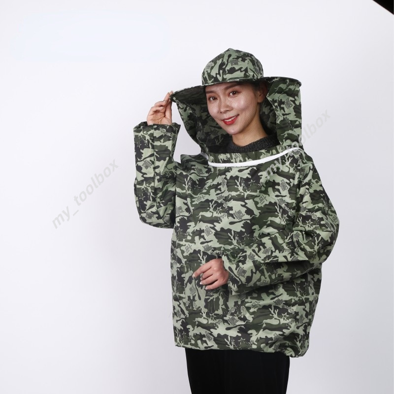 พร้อมส่งเสื้อกันผึ้งต่อย ชุดเลี้ยงผึ้ง พร้อมหมวก รูปที่ 5