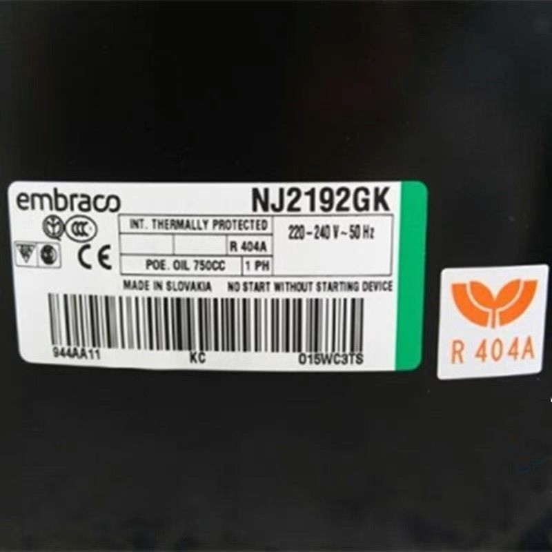 คอมเพรสเซอร์ Embraco รุ่น NT2180GK, 9226, 9232E, NJ9238GK, NJ2192GK, NJ2212GK, 2178