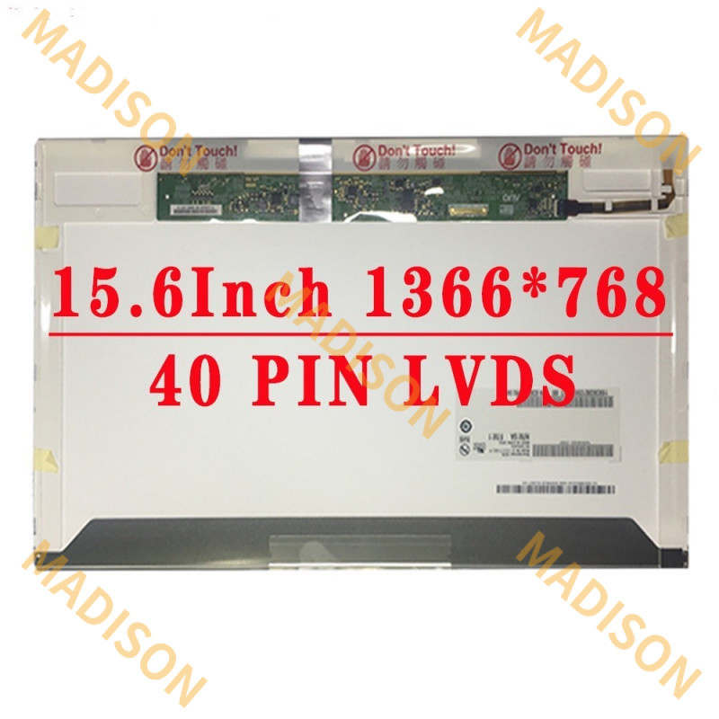 15.6 นิ้ว 1366*768 TN HD 40pin LVDS 60Hz หน้าจอ LCD สําหรับ HP 15-E series 15-d series cq62 4510s 45
