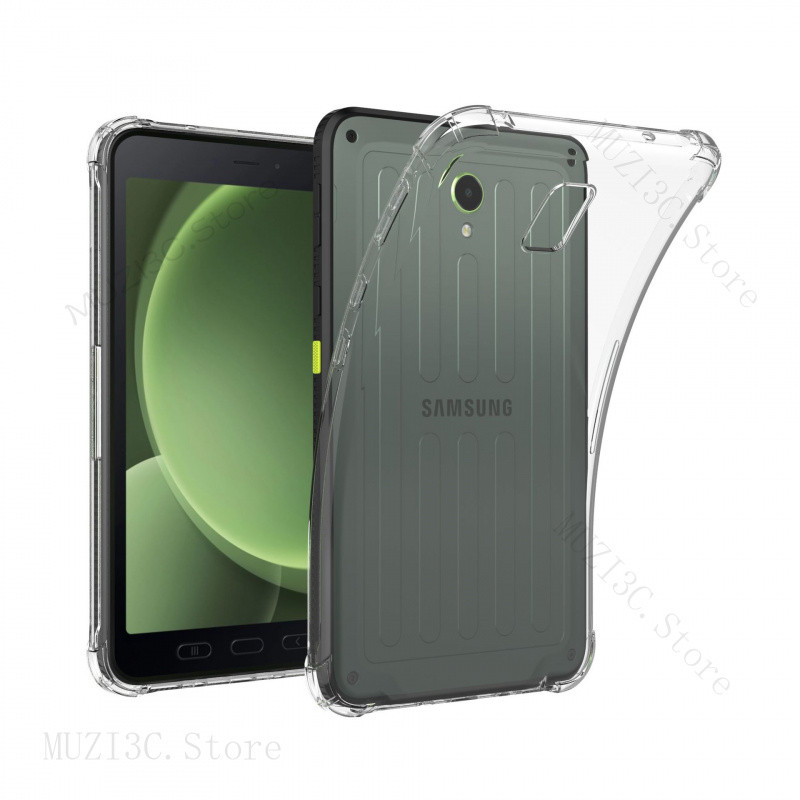 สําหรับ Samsung Galaxy Tab Active5 SM-X300 Active3 T570 Active 5 3 8.0 "ฝาครอบแท็บเล็ตซิลิคอนโปร่งใส