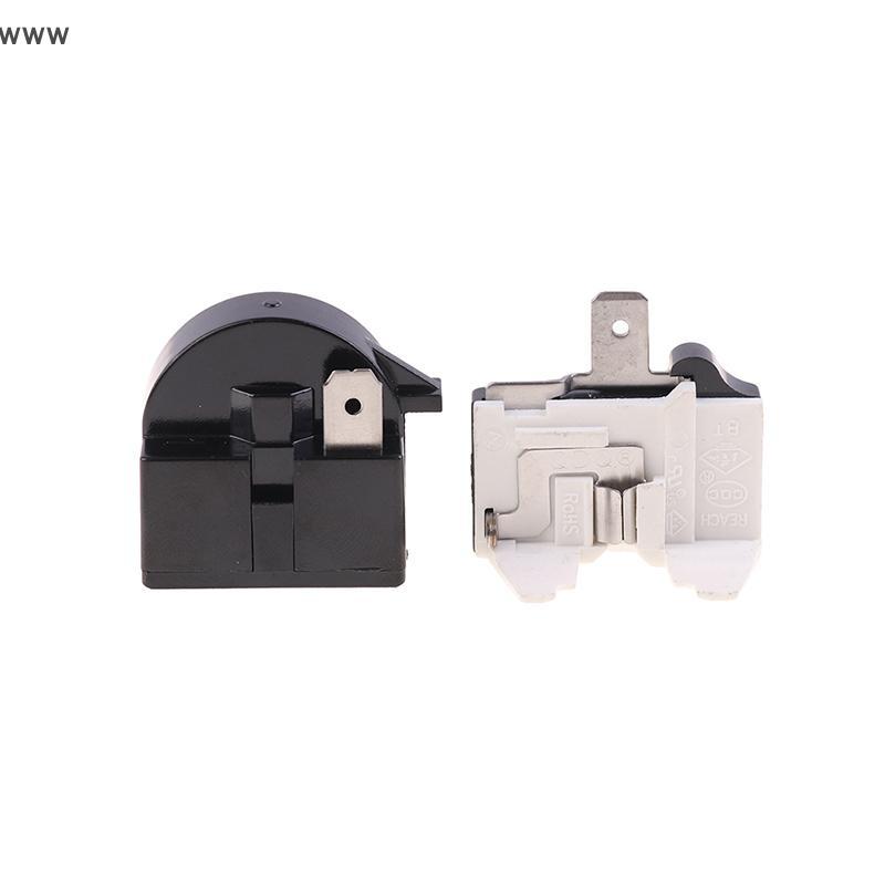 COD รีเลย์สตาร์ทเตอร์ PTC 2ชิ้น QP2-4.7, รีเลย์สตาร์ทตู้เย็น1ขาและ6750C-0005P ตู้เย็นเครื่องป้องกันโอเวอร์โหลดใหม่