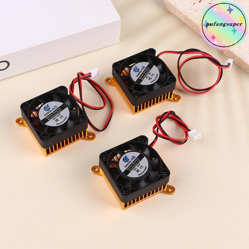 Pufangsuper 1 PC DC5V 12V 24V 4010 คอมพิวเตอร์ 3D เครื่องพิมพ์ Cooler Miniature Cooling พัดลมกราฟิกก