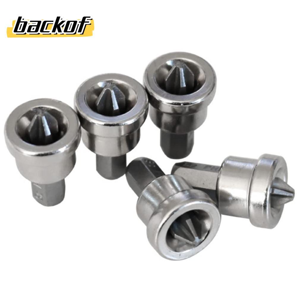 BACKOF ดอกสกรู Drywall, เหล็ก PH2 Drywall Dimpler Bit, เครื่องมือ Drywall 50mm/25mm Locating Bit ยึด