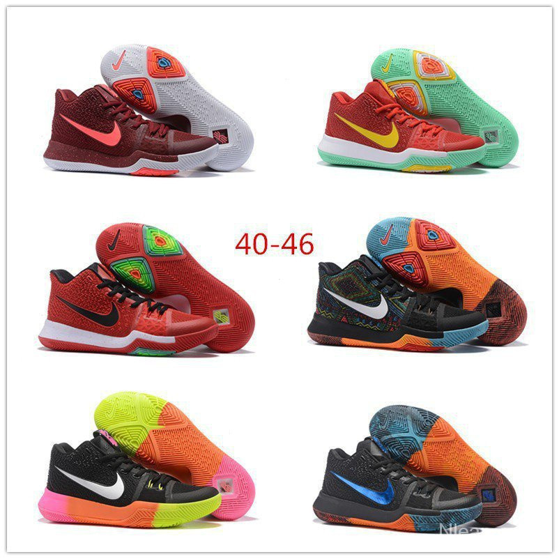 Br1e NK Kyrie Irving 3 EP รองเท้าบาสเก็ตบอลคุณภาพสูงสําหรับผู้ชายรองเท้ากีฬา