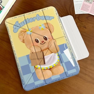 เคสไอแพดกันกระแทก ฝาพับ Tri-Fold / Multi-Fold ตั้งได้หลายมุม ชาร์จปากกา สำหรับ Pro11 Air4/5/6/7 Gen10/11