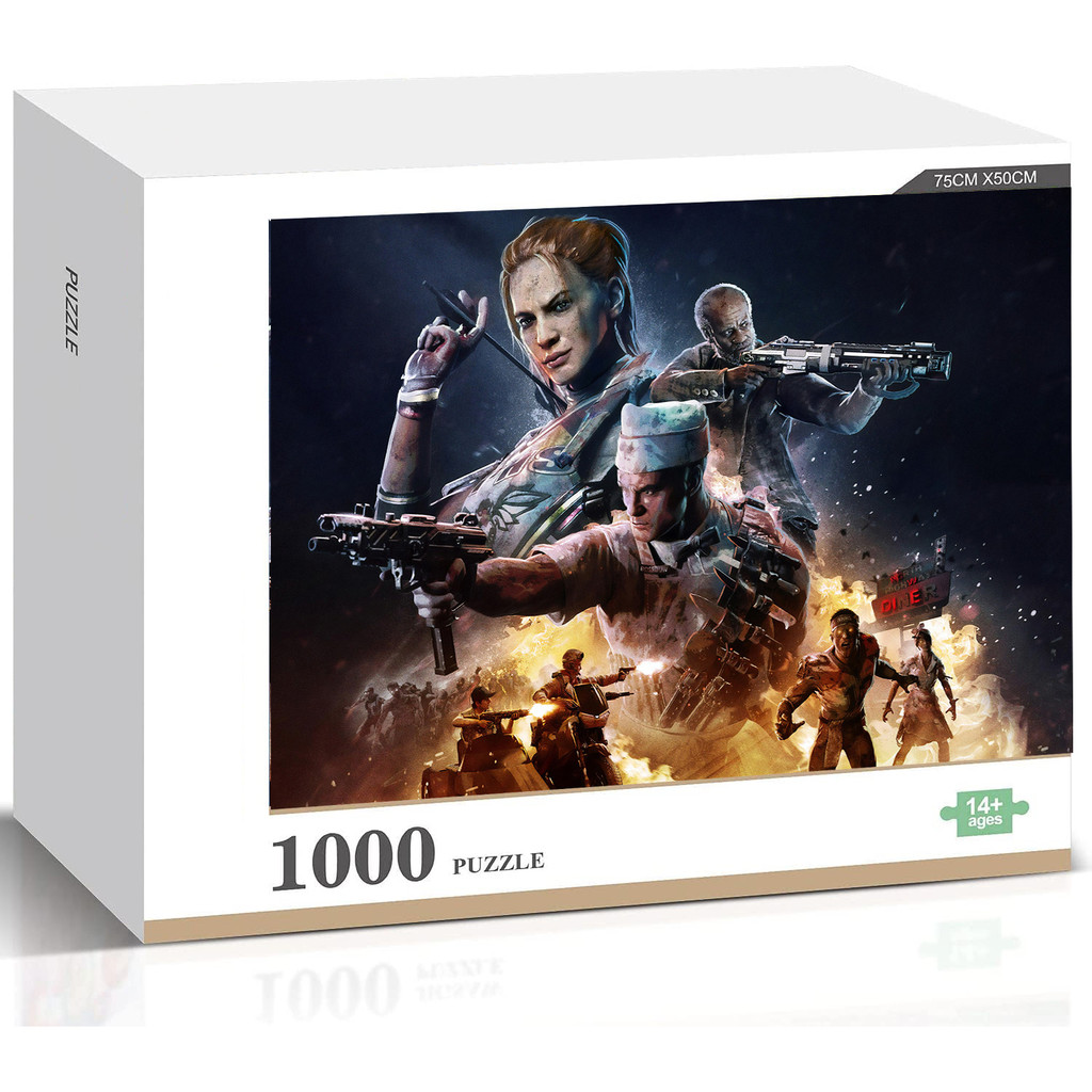 Call of Duty Black Ops 4 Operation Apocalypse จิ๊กซอว์ปริศนาของเล่นของขวัญเกมครอบครัว