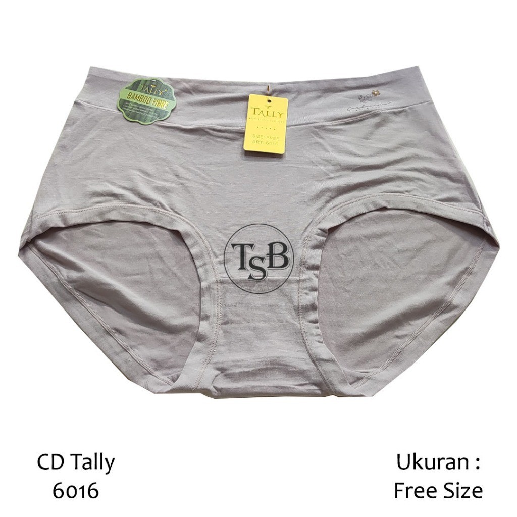 Tally 6016 กางเกงใน 3 ชิ้น Tally CD กางเกงผู้หญิง Tally CD ผู้หญิง Tally ฟรีขนาด