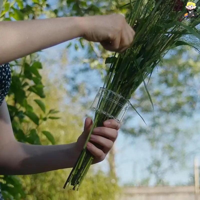 [CLA] Spiral Ikebana Stem Holder Sturdy Clear Flower Arrangement Holder DIY Flower Art Accessory Table Centerpiece For Party Wedding [TH] - รูปที่ 2