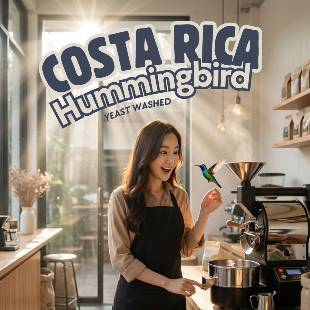 🕊️ Costa Rica Humming Bird Yeast Washed | เมล็ดกาแฟคั่วสดใหม่ kohi kobu