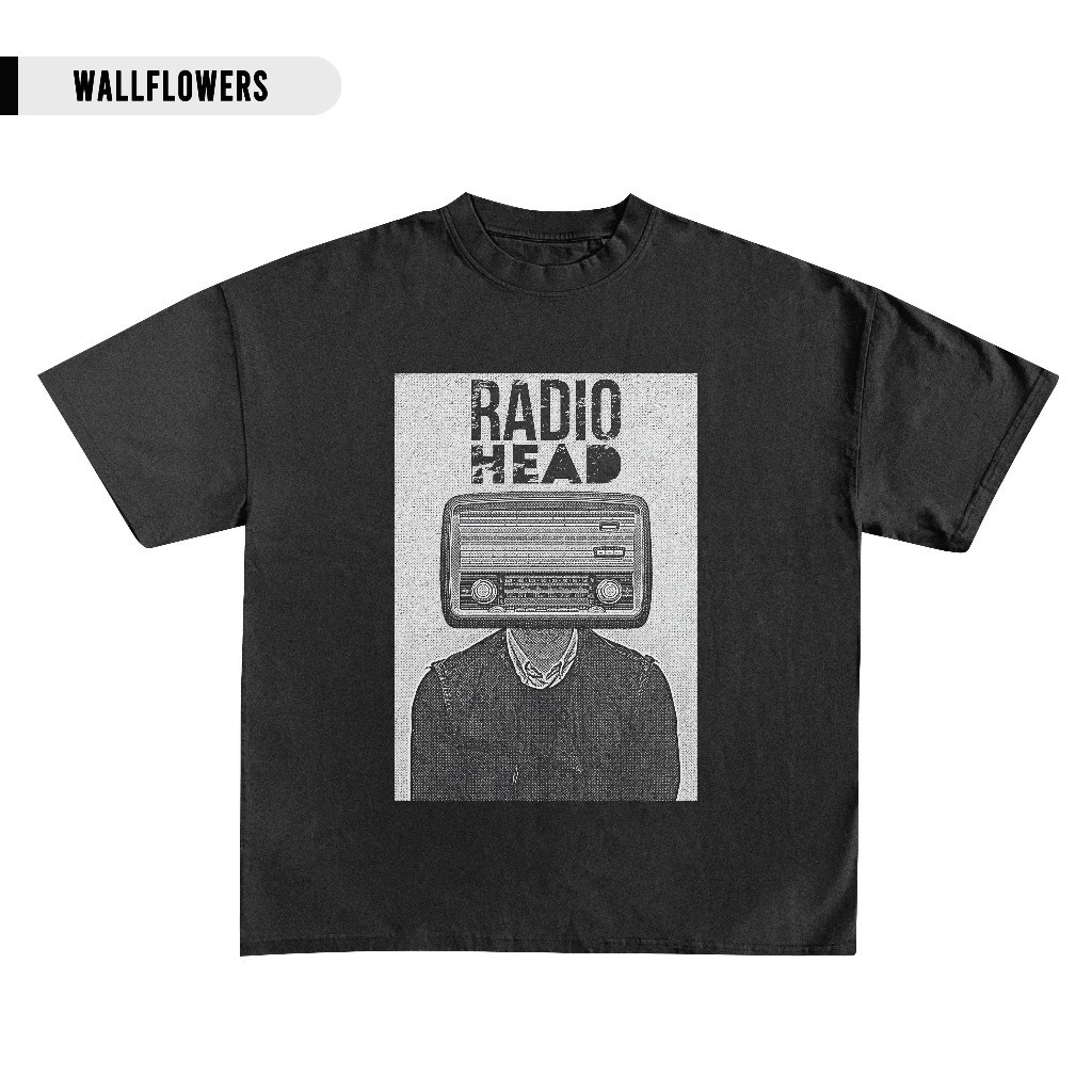 Radiohead Pablo Honey เสื้อยืดพรีเมี่ยม หัววิทยุ