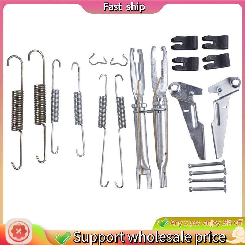 Fast ship-สําหรับGGN25 KUN26 2005-2015 1 ชุดด้านหลังเบรครองเท้าSack Adjusterชุดซ่อม 04943-0K030 0494