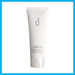 D Program Essence In Cleansing Foam 120g โฟมล้างหน้าสำหรับผิวบอบบางแพ้ง่าย ดี โปรแกรม.