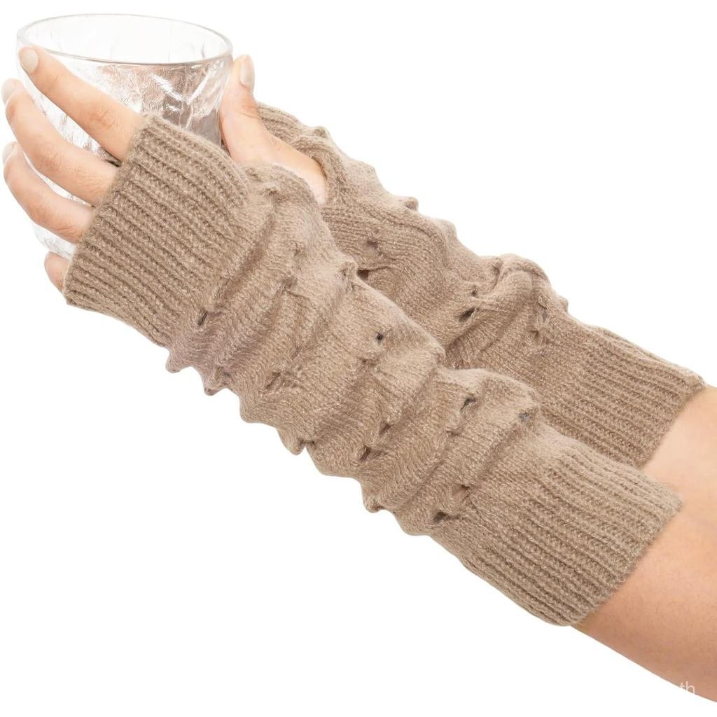 Fairy Grunge Gloves Accessories Fingerless Punk Ripped Long Sleeve Arm Warmers Emo Goth Gyaru Access