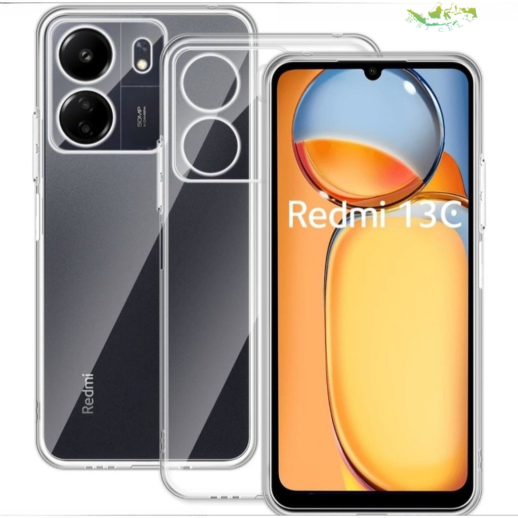 Soft Case Clear Camera Protector CASE XIAOMI REDMI 13C SOFT CASE CLEAR THICK MATERIAL