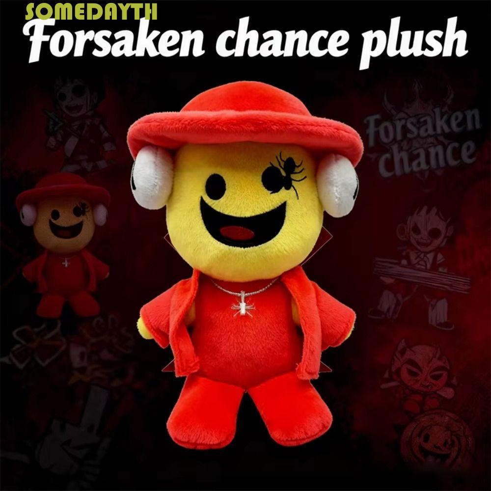 SOMEDAY Forsaken Chance ของเล่นตุ๊กตา, ของเล่นอุปกรณ์ต่อพ่วง Soft Toy Gubby Roblox Plush ของเล่น, อะ