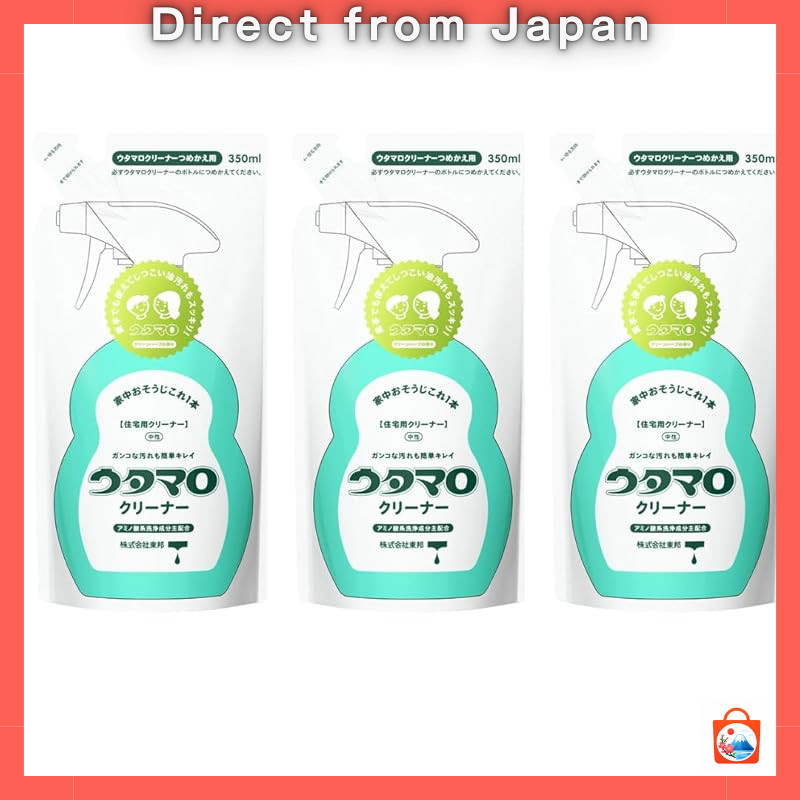 【Direct from Japan】
[Bulk Purchase] Utamaro Cleaner Refill 350 milliliters (3 pieces)