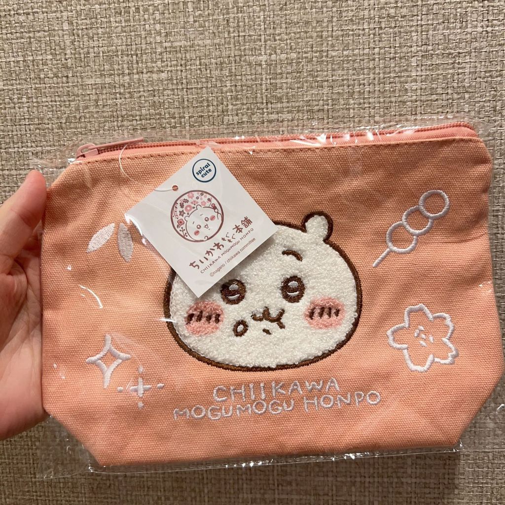 Japan Japan chikawa chikawa กระเป๋าเครื่องสําอางการ์ตูนน่ารักเย็บปักถักร้อย Usaki Small Eight Storag