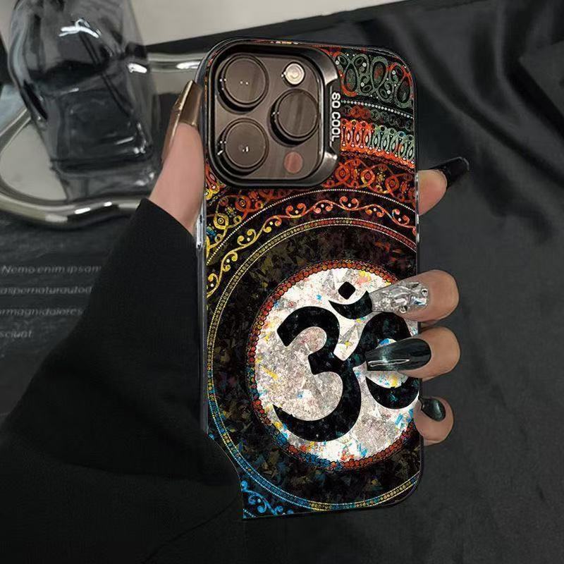 For iPhone เคสไอโฟน ฆ้องและกลองสี 13 14 11 Pro 16 17 Pro Max 15 14 PRO 11 MAX X XS MAX XR 7/8PLUS 15 16 Plus 12